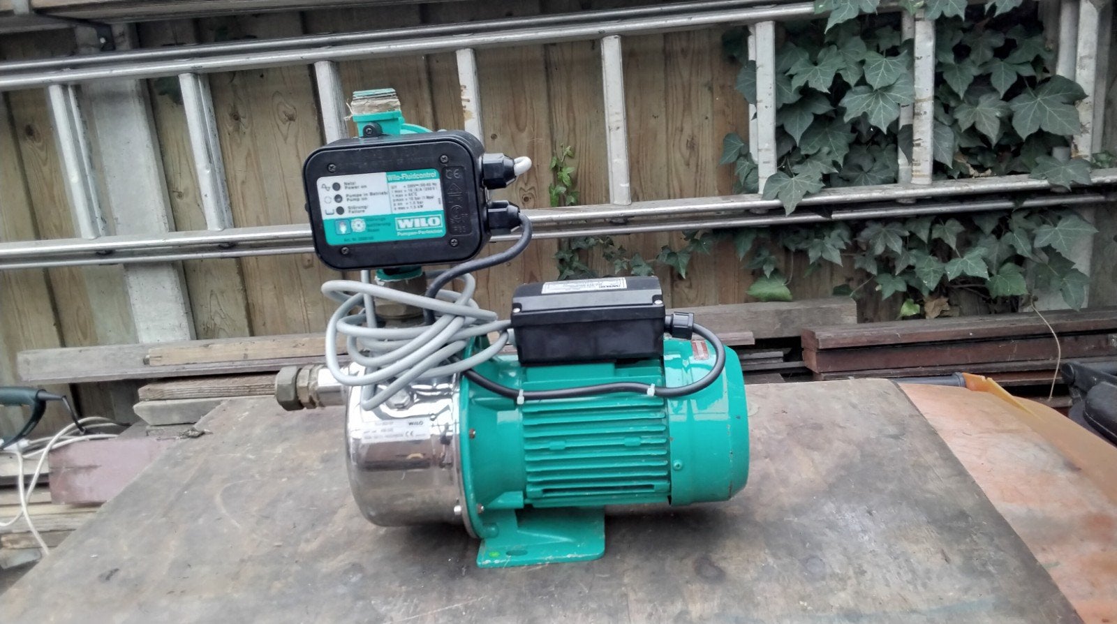 Professionele WILO FWJ 203 EM -MOD Waterpomp Beregeningspomp, Ophalen of Verzenden, Zo goed als nieuw, Elektrisch, Beregeningspomp