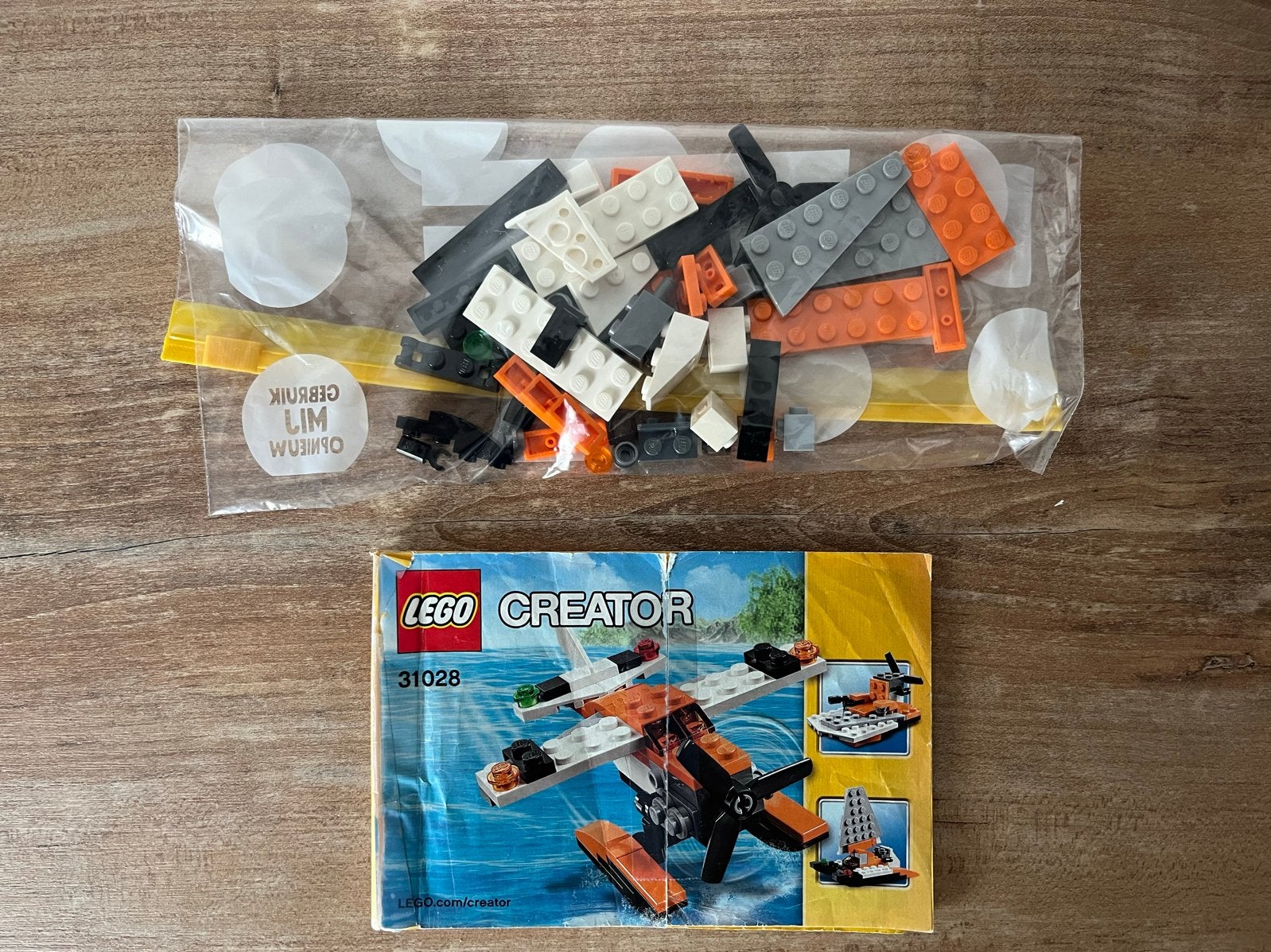 LEGO Creator 31028 Zeevliegtuig (3-in-1 set), Kinderen en Baby's, Speelgoed | Duplo en Lego, Gebruikt, Lego, Ophalen of Verzenden