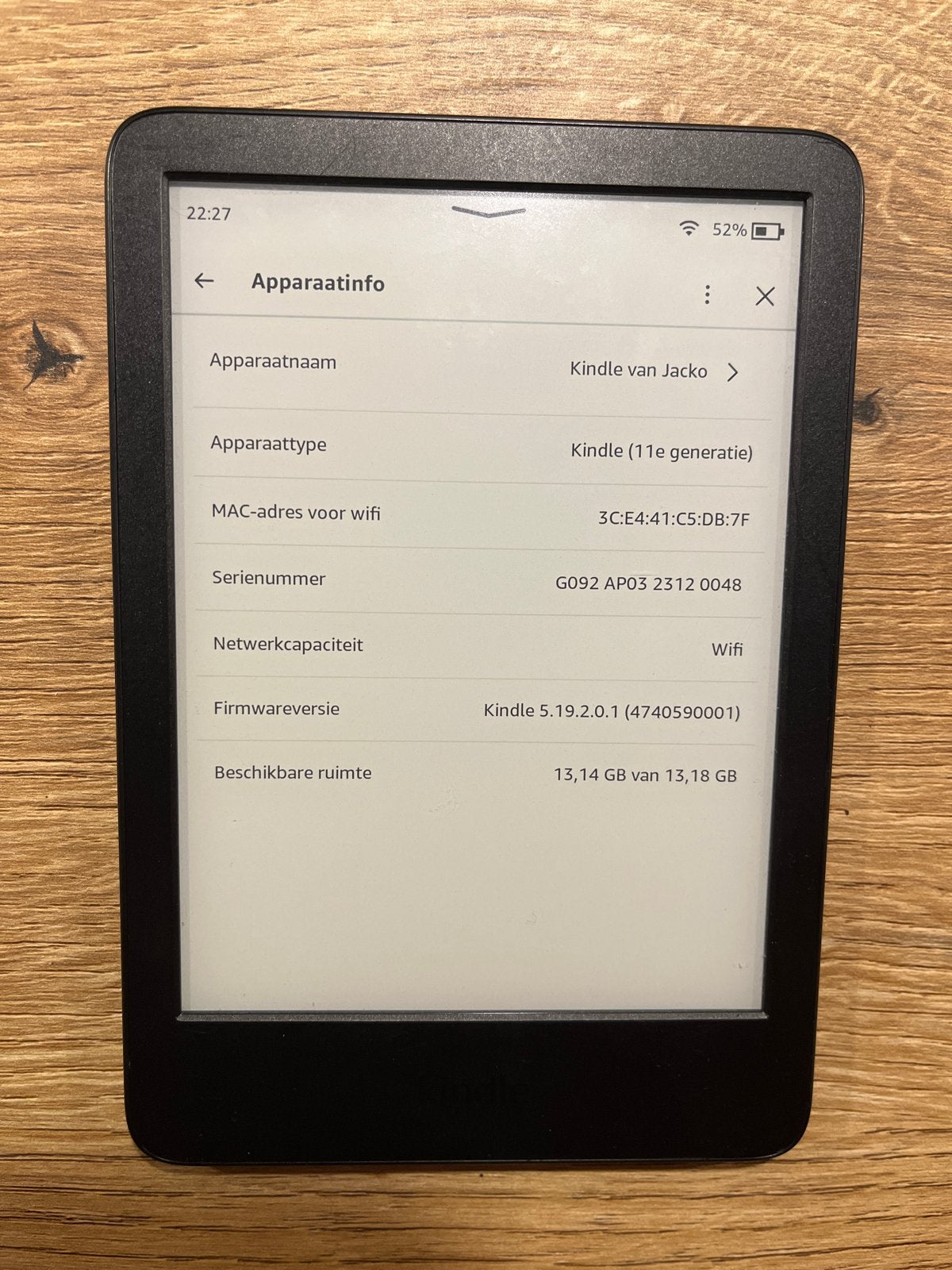 Kindle (11e generatie) e-reader - 16gb (232c), Computers en Software, E-readers, 6 inch of minder, Ophalen of Verzenden, Zo goed als nieuw