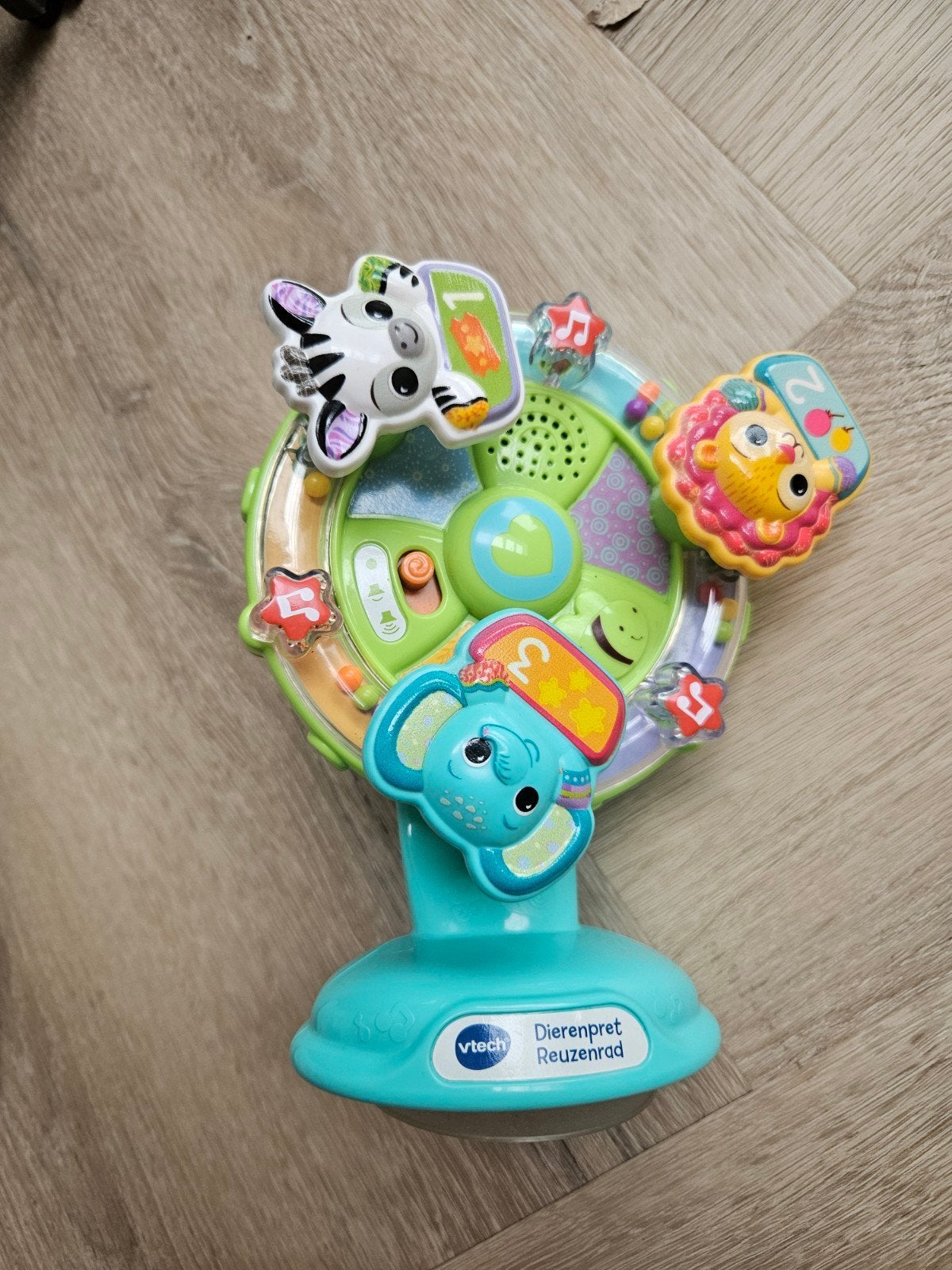VTech Dierenpret Reuzenrad - Interactief Speelgoed, Ophalen of Verzenden, Zo goed als nieuw, Overige typen, Met licht