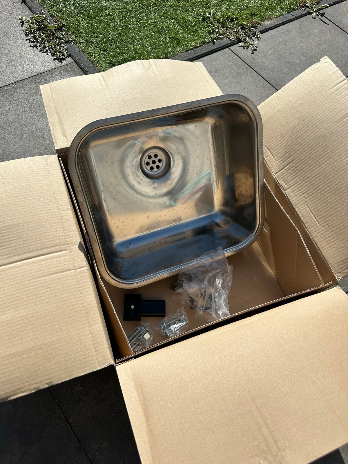Nieuwe Reginox spoelbak, RVS, Made in Holland, Ophalen, Overige typen, Metaal, Overige merken
