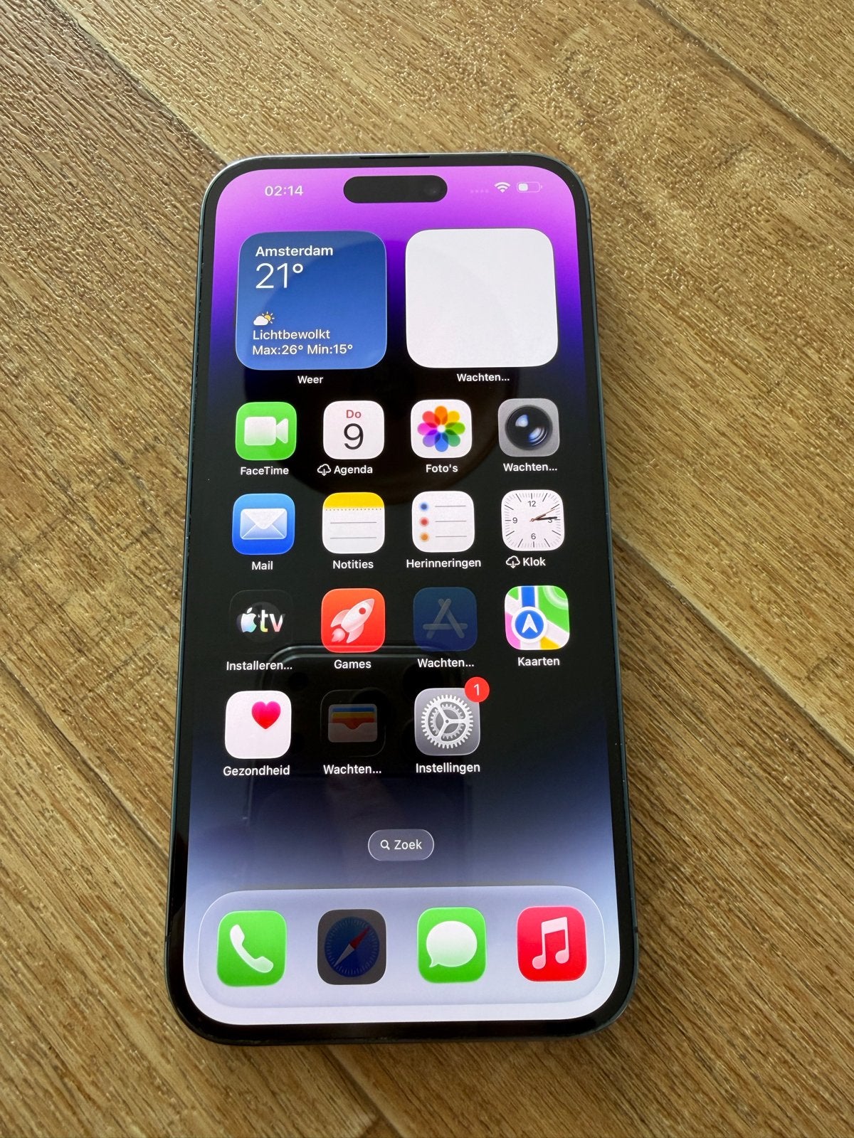 iPhone 14 Pro Max Paars 128GB - Zo goed als nieuw, Telecommunicatie, Mobiele telefoons | Apple iPhone, 128 GB, Paars, Ophalen of Verzenden