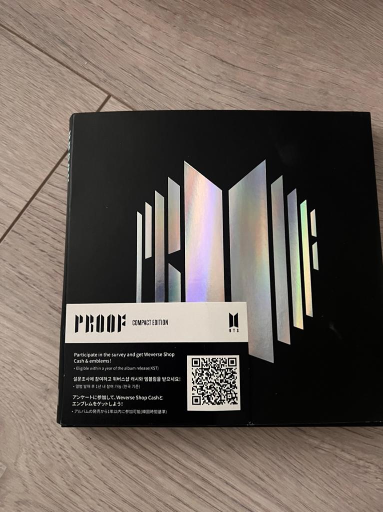 Bts bulletproof album compact edition, Ophalen of Verzenden, Zo goed als nieuw