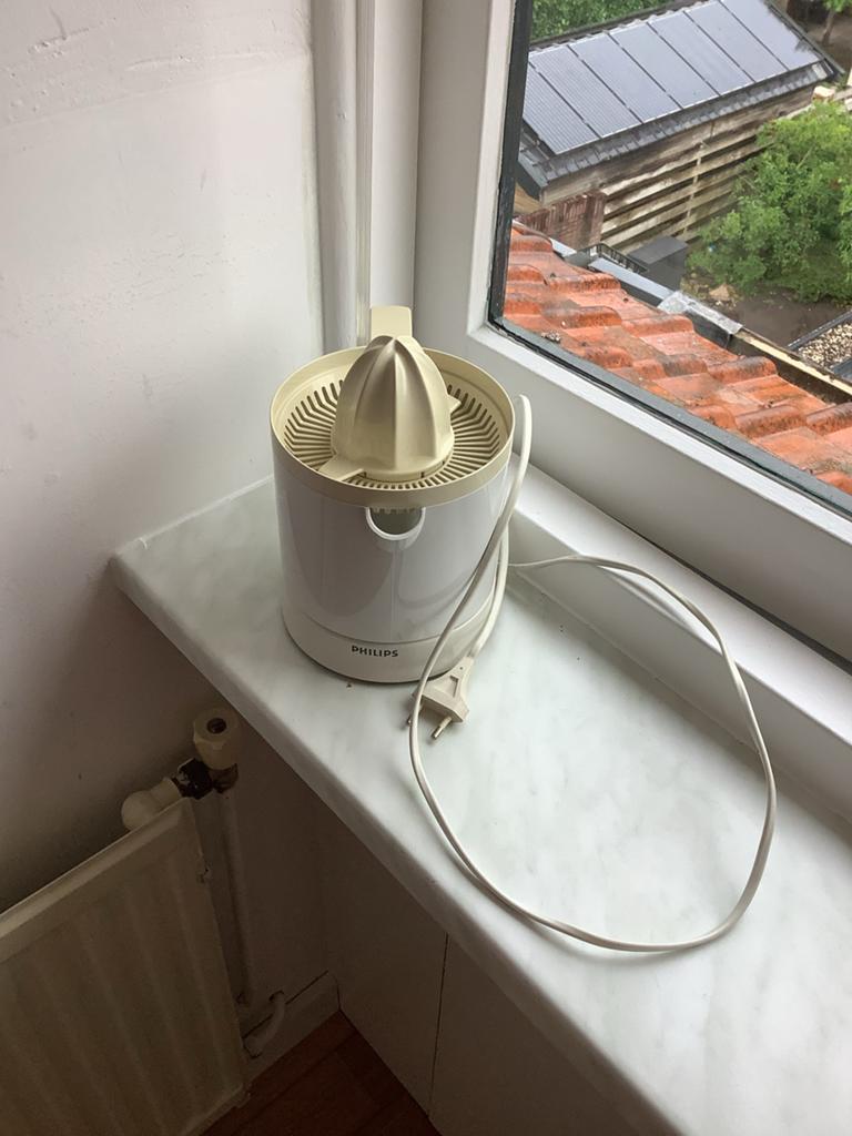 Philips Citruspers, Ophalen of Verzenden, Zo goed als nieuw, Elektrisch, Citruspers