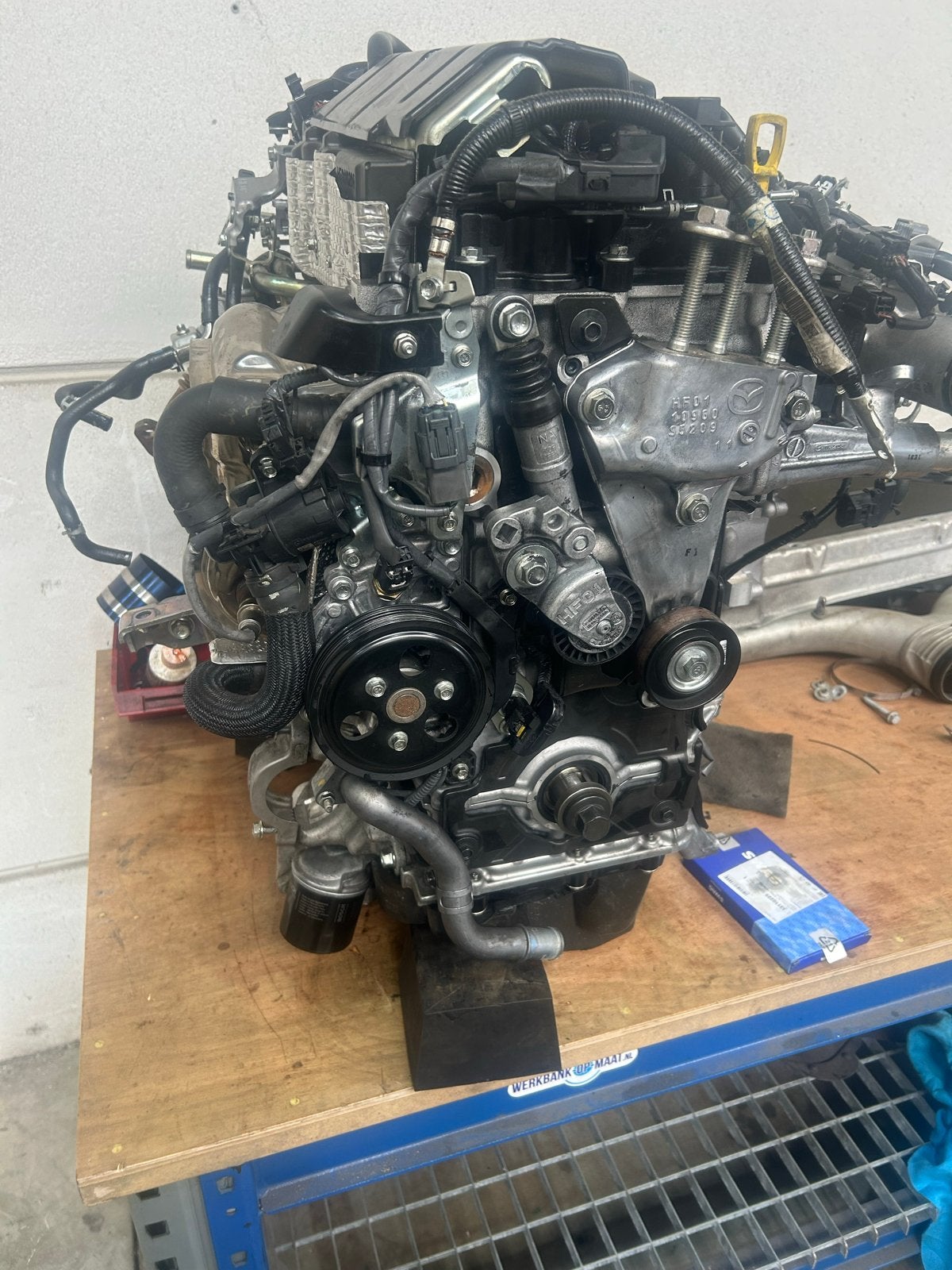 Mazda HFY1-HFY7 Motor - Gebruikt maar in topstaat, Auto-onderdelen, Ophalen, Gebruikt, Mazda