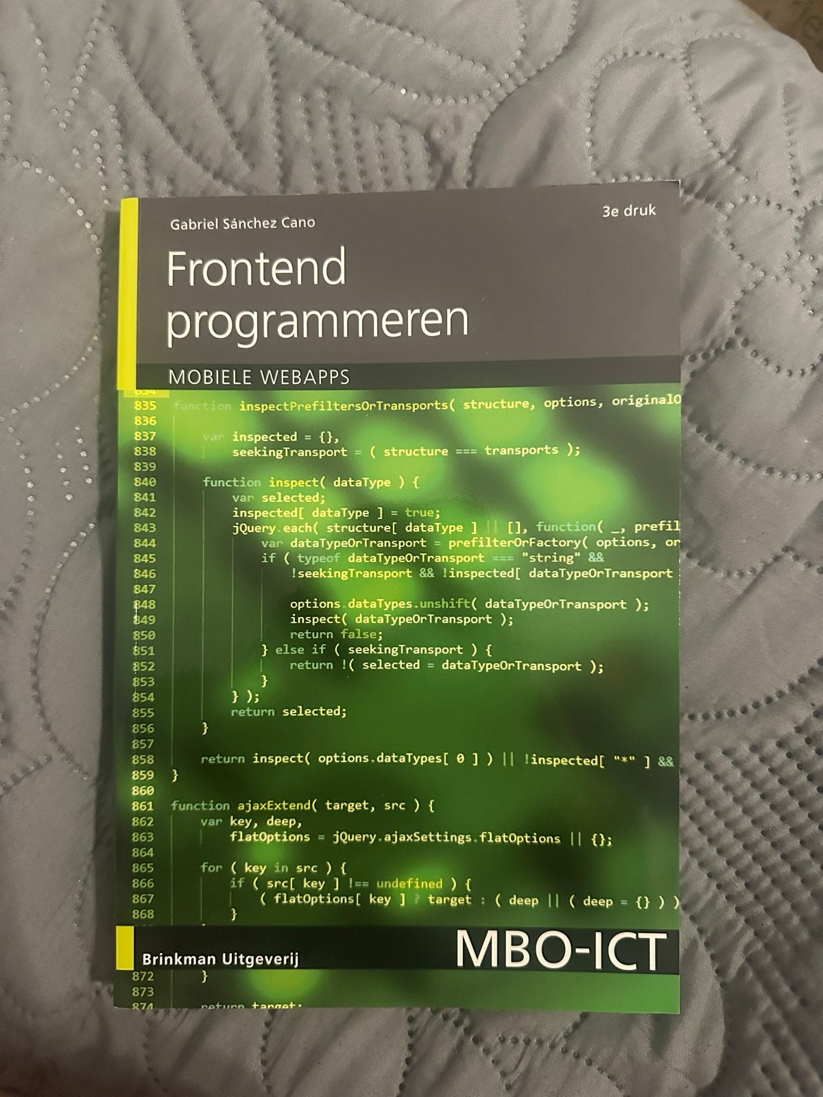 Frontend programmeren - Mobiele Webapps (3e druk), Boeken, Ophalen of Verzenden, Zo goed als nieuw, Internet of Webdesign