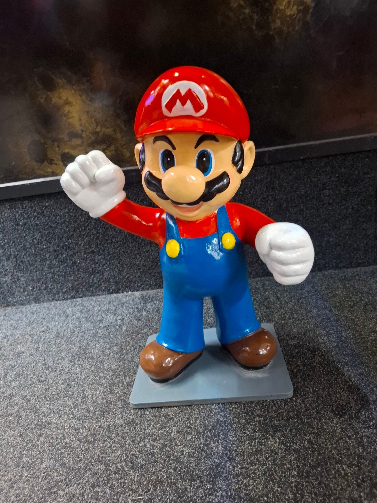 Grote Mario Bros. Beeld - 48 cm hoog, Ophalen, Zo goed als nieuw