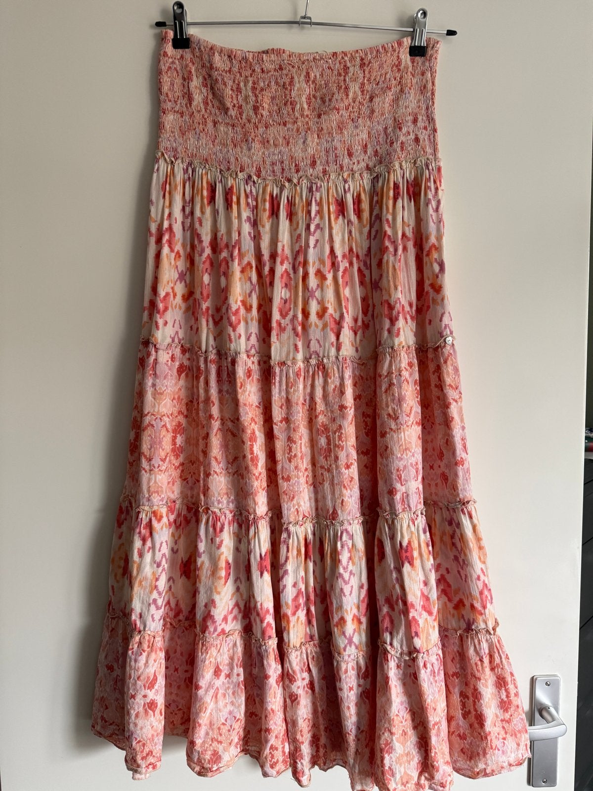 Isla Ibiza Bonita Maxi Rok Maat M, Kleding | Dames, Rokken, Maat 38/40 (M), Ophalen of Verzenden, Zo goed als nieuw, Roze
