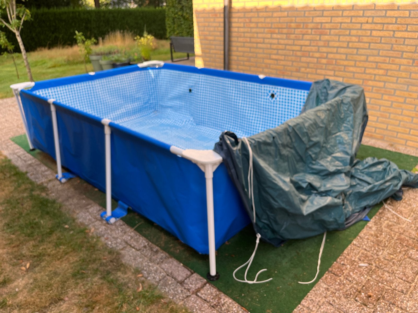 Intex Opzetzwembad - Rechthoekig - Gebruikt, Ophalen, Gebruikt, Minder dan 80 cm, Minder dan 200 cm