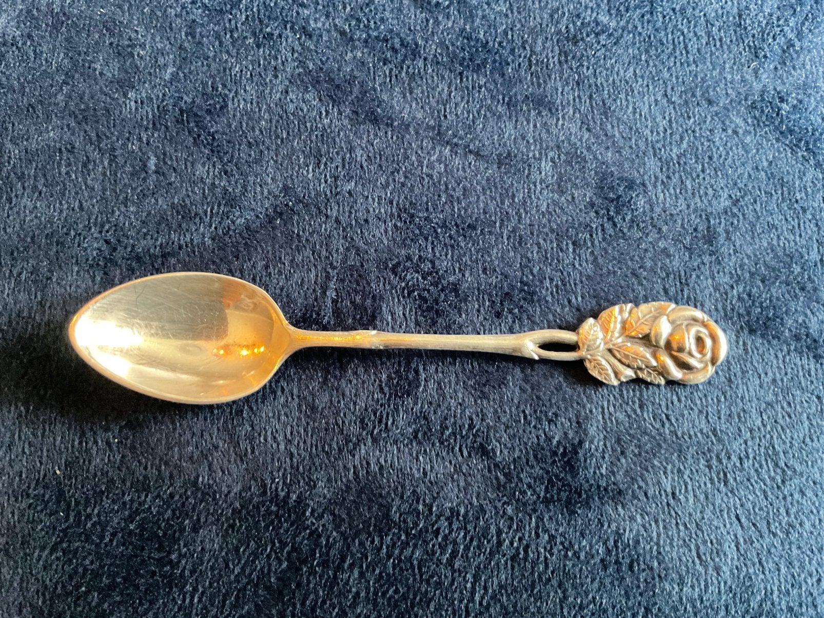 Zilveren Hildesheimer roos lepel, Verzenden, Zilver