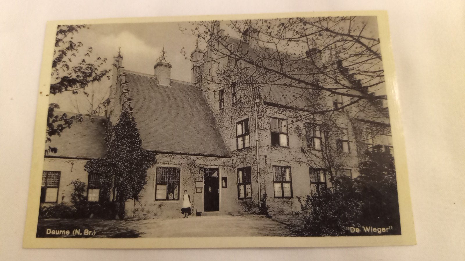 Deurne N.B. De Wieger 1930, Ophalen of Verzenden, 1920 tot 1940, Gelopen, Noord-Brabant