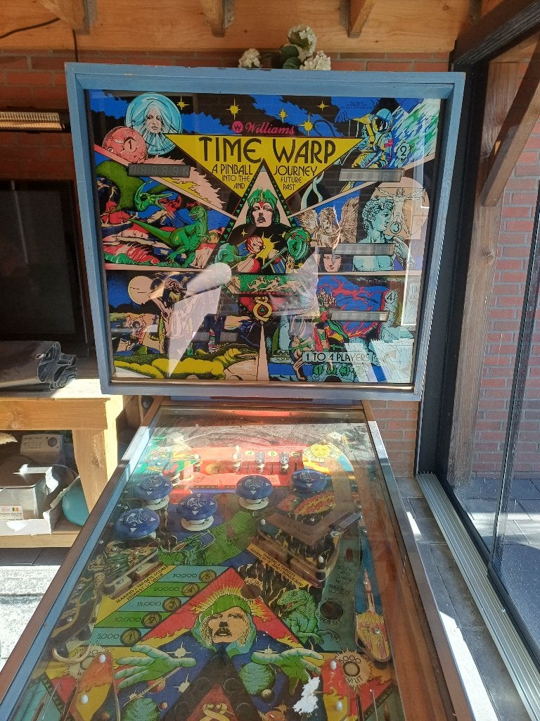 Flipperkast Williams Time Warp, Verzamelen, Gebruikt, Elektronisch, Ophalen of Verzenden, Williams