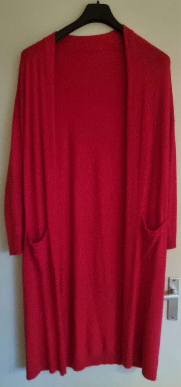 Rood vest maat 48 zo goed als nieuw, Ophalen of Verzenden, Zo goed als nieuw, Maat 46/48 (XL) of groter, Rood
