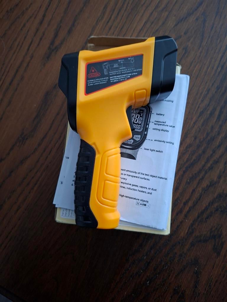 Infrarood warmte meter, Ophalen, Nieuw, Temperatuur