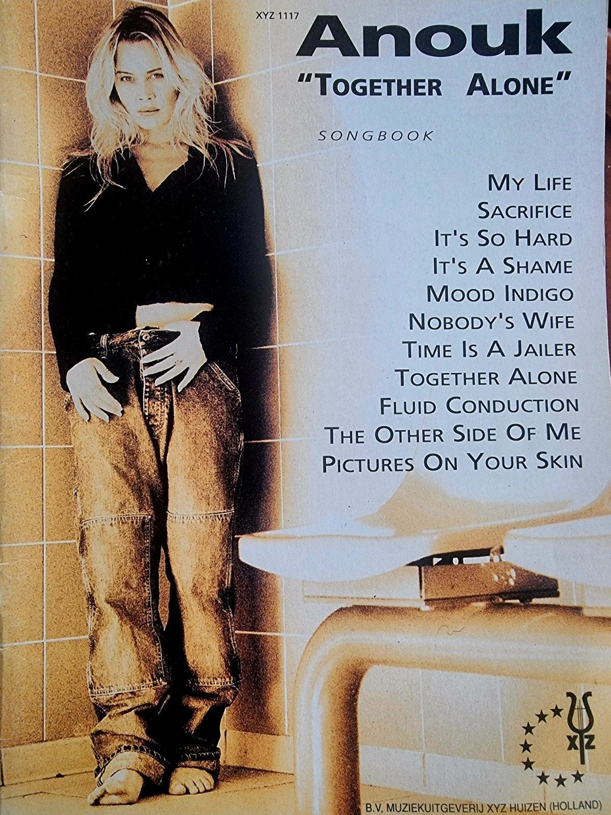 Anouk - Together Alone Songbook Art42, Gebruikt, Verzenden, Gitaar, Rock en Metal