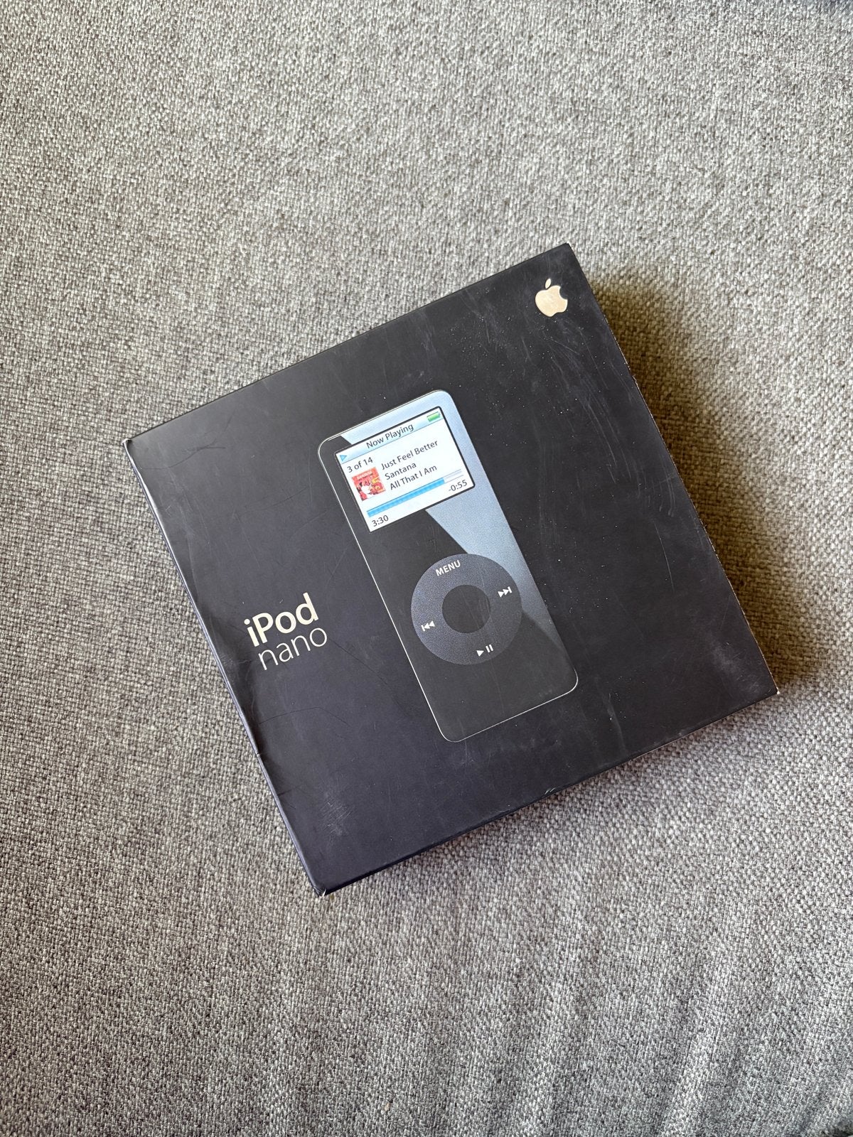 Apple iPod Nano 1GB Zwart (MA352NF/A) met doos, Gebruikt, Zwart, Nano, Minder dan 2 GB
