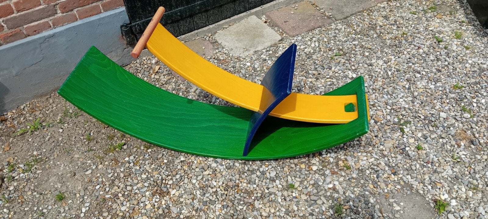 Vintage Stokke Hippo Hobbelpaard, Kinderen en Baby's, Speelgoed | Houten speelgoed, Ophalen of Verzenden