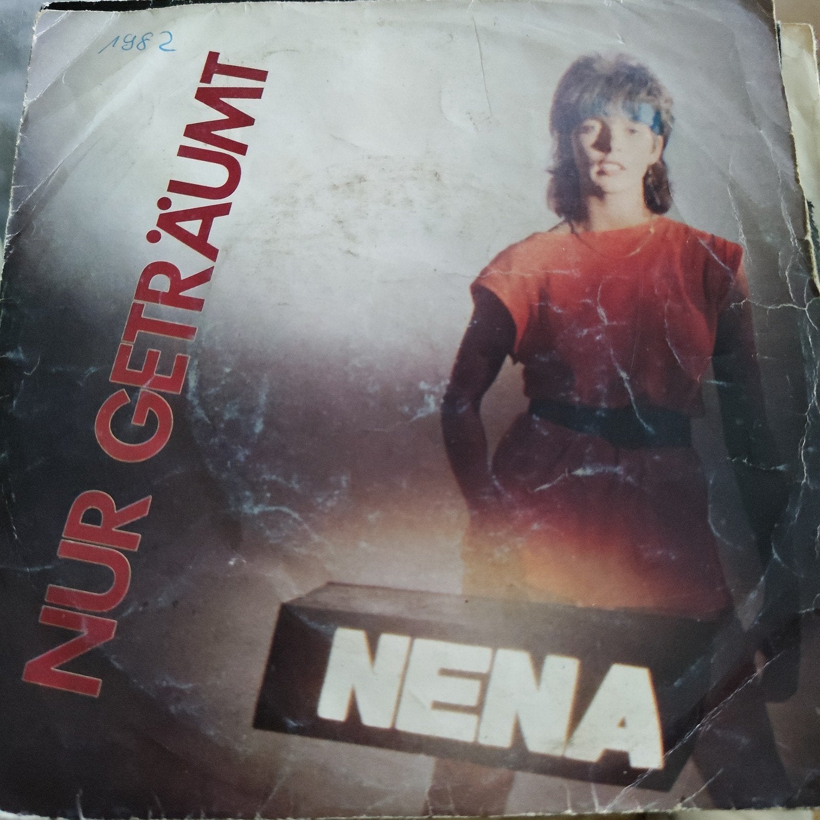 Nena - Nur Geträumt (1982) - Zeldzame Duitse Pop Single, Gebruikt, 7 inch, Ophalen of Verzenden, Pop