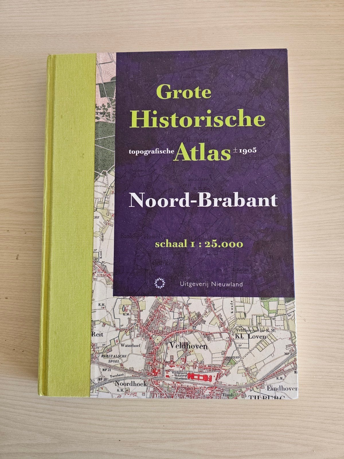 Grote Historische Topografische Atlas Noord-Brabant, Boeken, Overige atlassen, Ophalen of Verzenden, Zo goed als nieuw, 1800 tot 2000