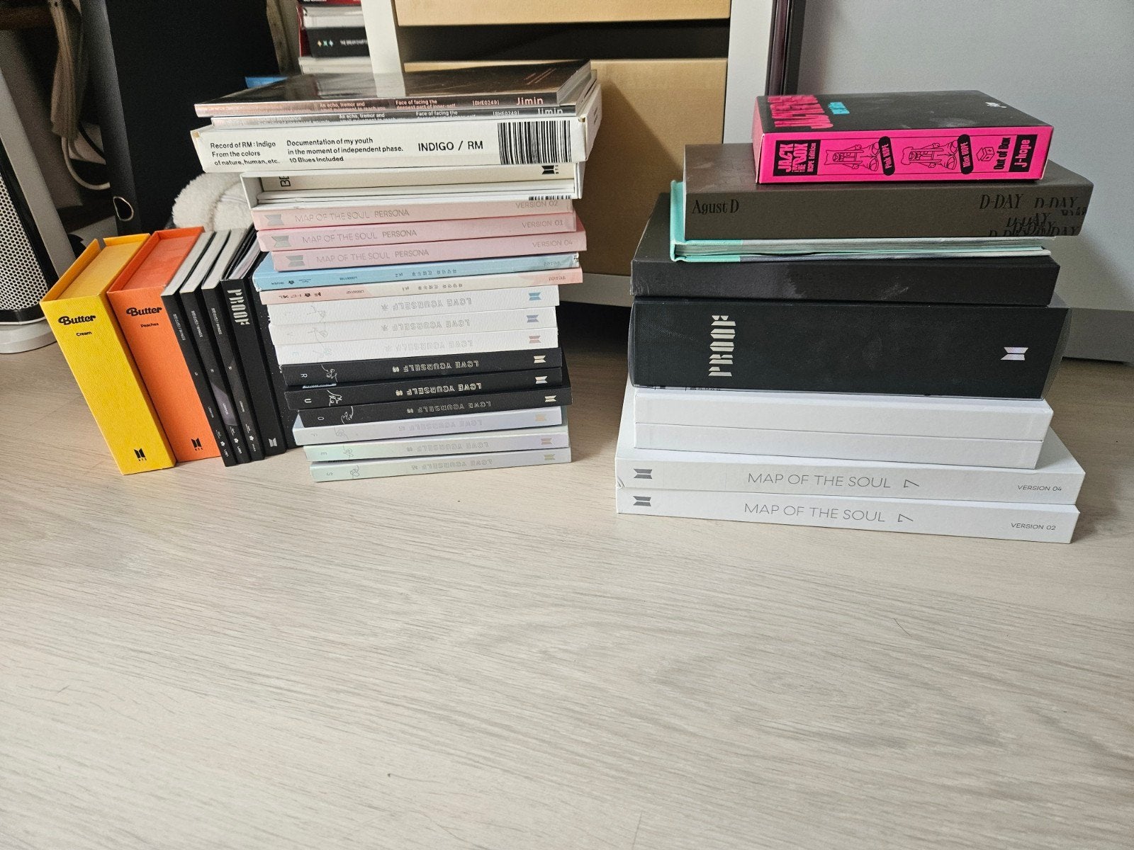 BTS Albums - Diverse Collectie (excl. inclusies/photocards), Ophalen of Verzenden, Zo goed als nieuw