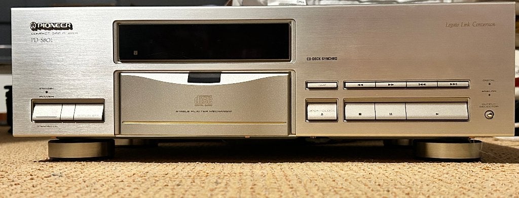 Pioneer PD-S801 High End Platter CD speler, Ophalen of Verzenden, Gebruikt, Pioneer