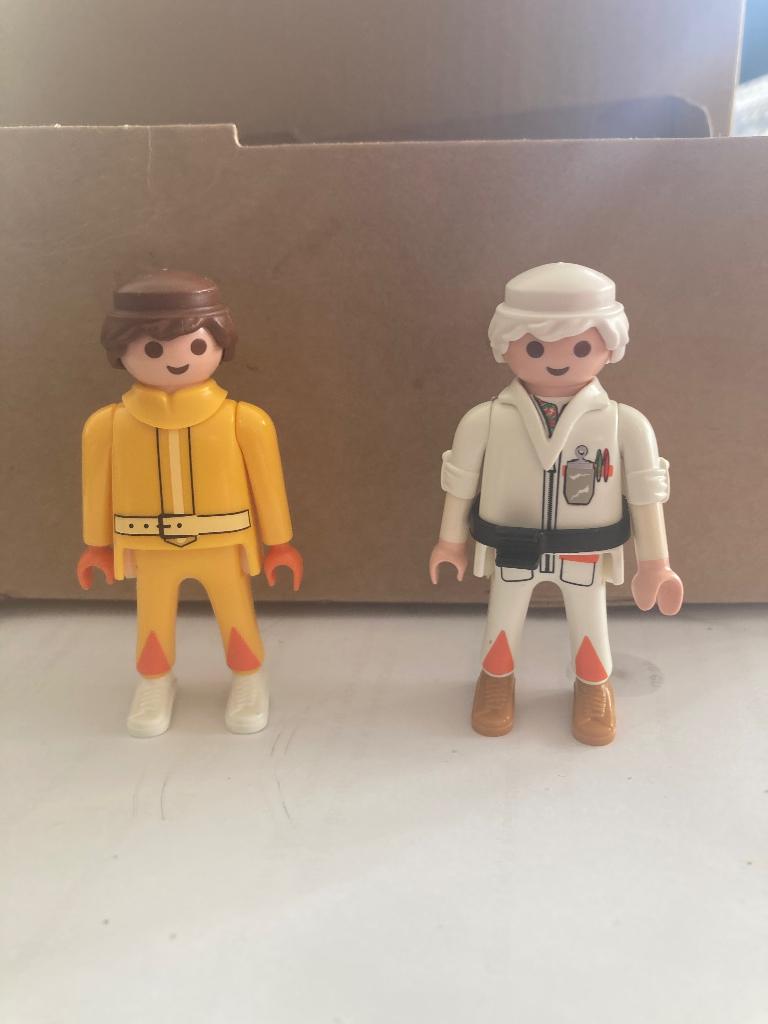 Playmobil poppetjes back to the future, Ophalen of Verzenden, Gebruikt