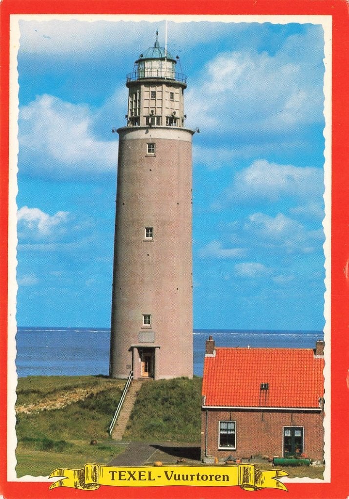 Texel, Vuurtoren, Ophalen of Verzenden, 1980 tot heden, Gelopen, Waddeneilanden