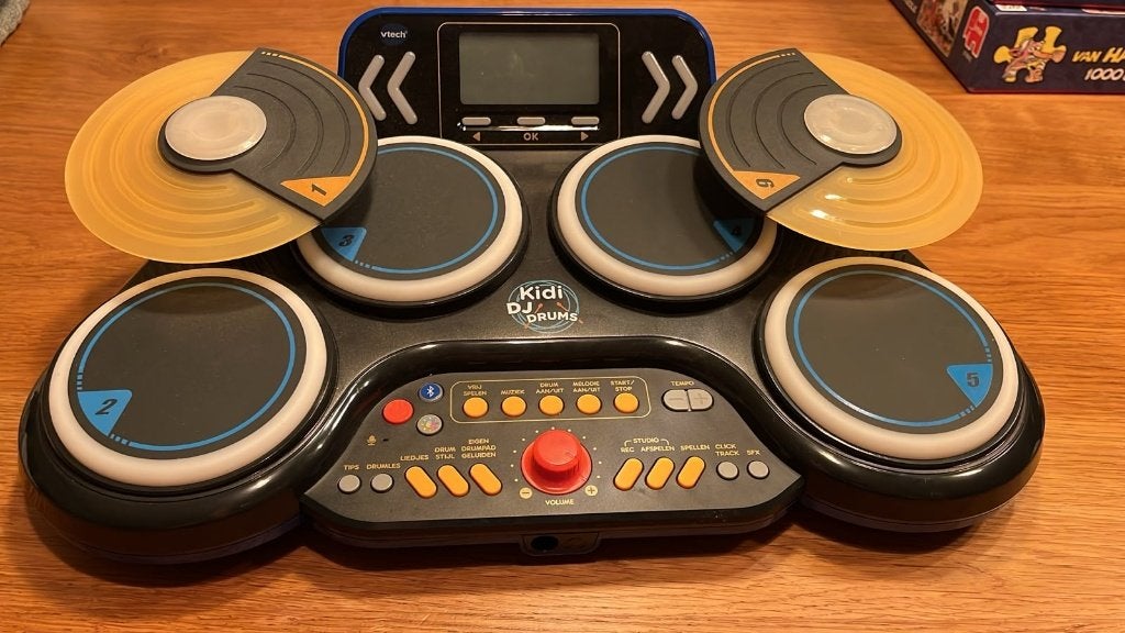 Gratis op te halen: semi-defect VTECH drumstel, Ophalen, Gebruikt, 6 maanden tot 2 jaar