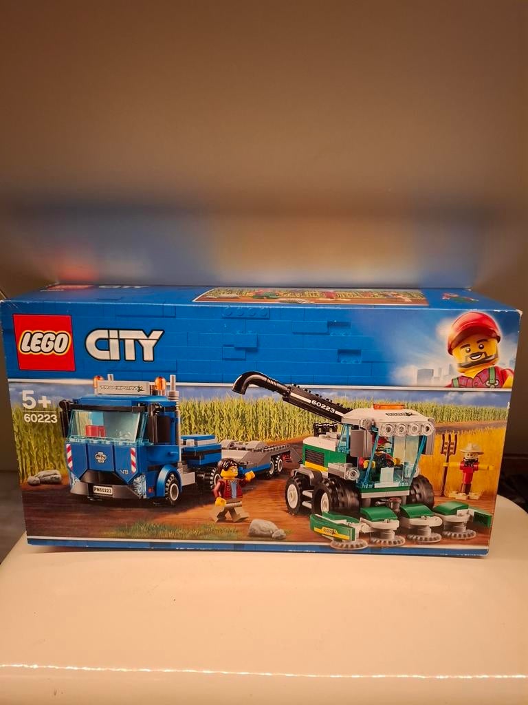 LEGO City 60223 Transportvoertuig voor oogstmachine - Nieuw!, Ophalen of Verzenden, Nieuw, Complete set, Lego
