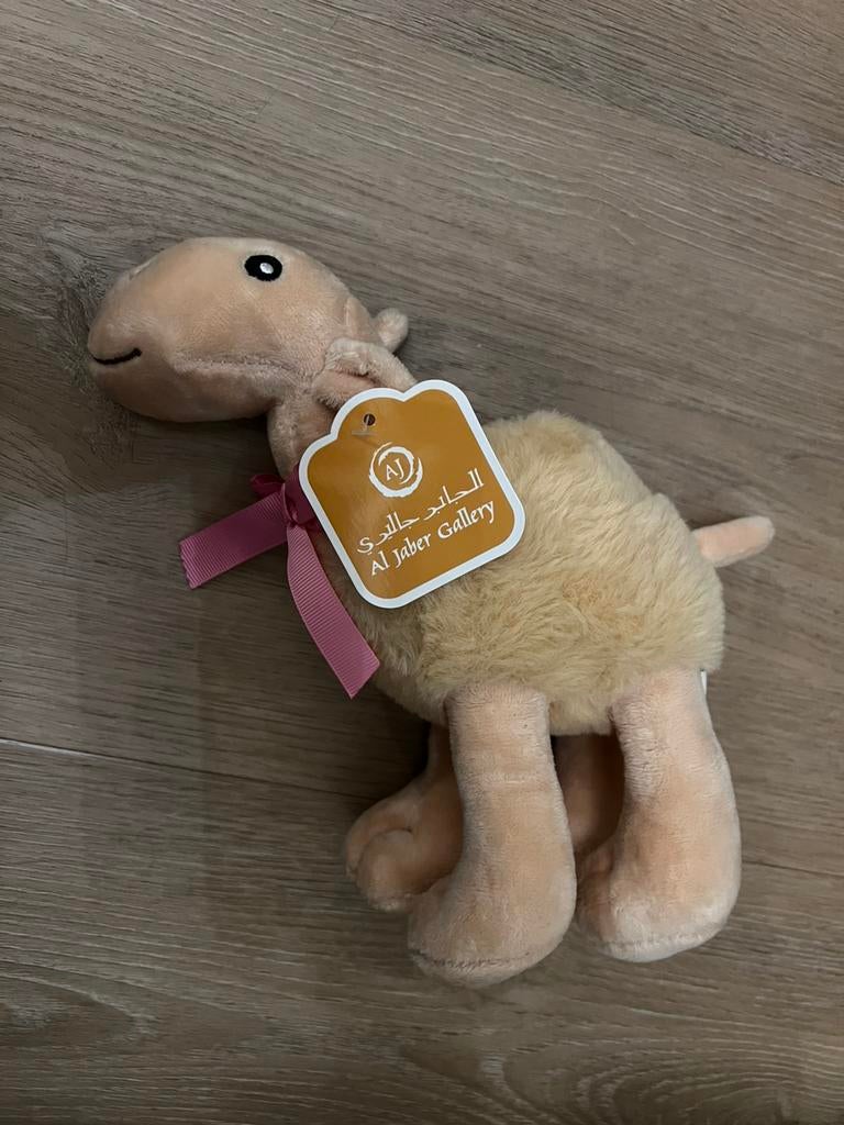 Zachte kameel knuffel - nieuw, Ophalen of Verzenden, Nieuw, Overige typen