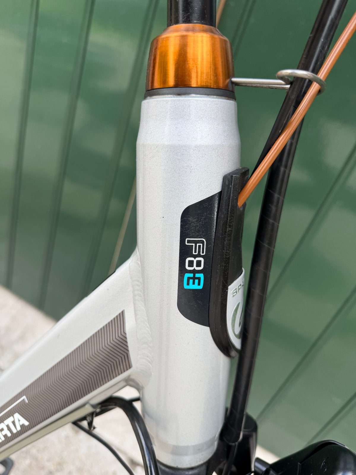 Zeer nette Sparta F8E met sterke 540 Wh accu, 57 cm, Sparta, Ophalen of Verzenden, Zo goed als nieuw, 50 km per accu of meer