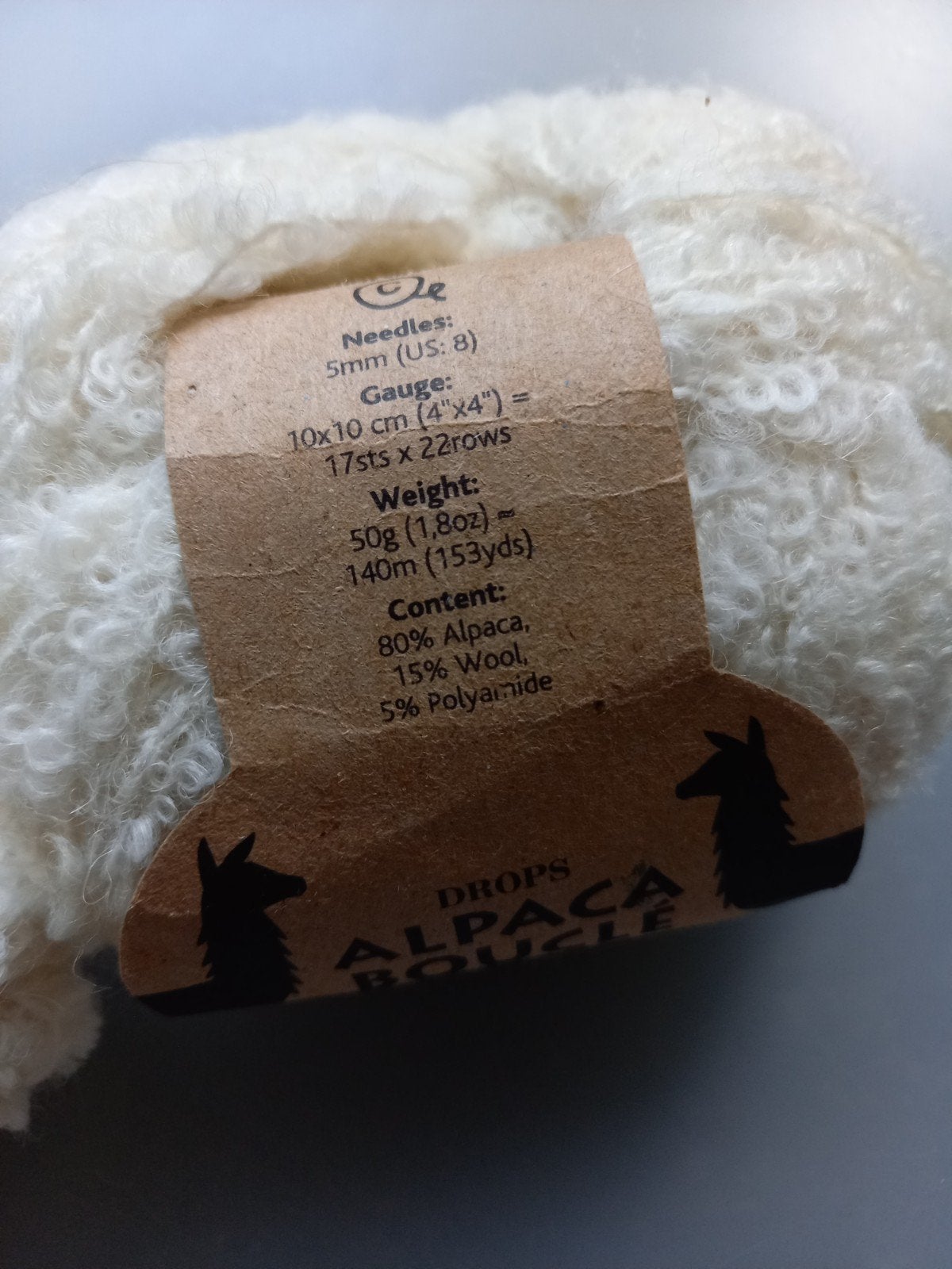 Drops Alpaca Bouclé, Ophalen of Verzenden, Nieuw, Breien of Haken, Wol of Garen