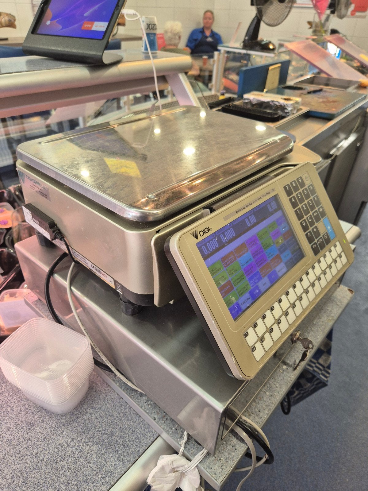 2x goed onderhouden DIGI SM 5500 B weegschalen, Zakelijke goederen, Ophalen