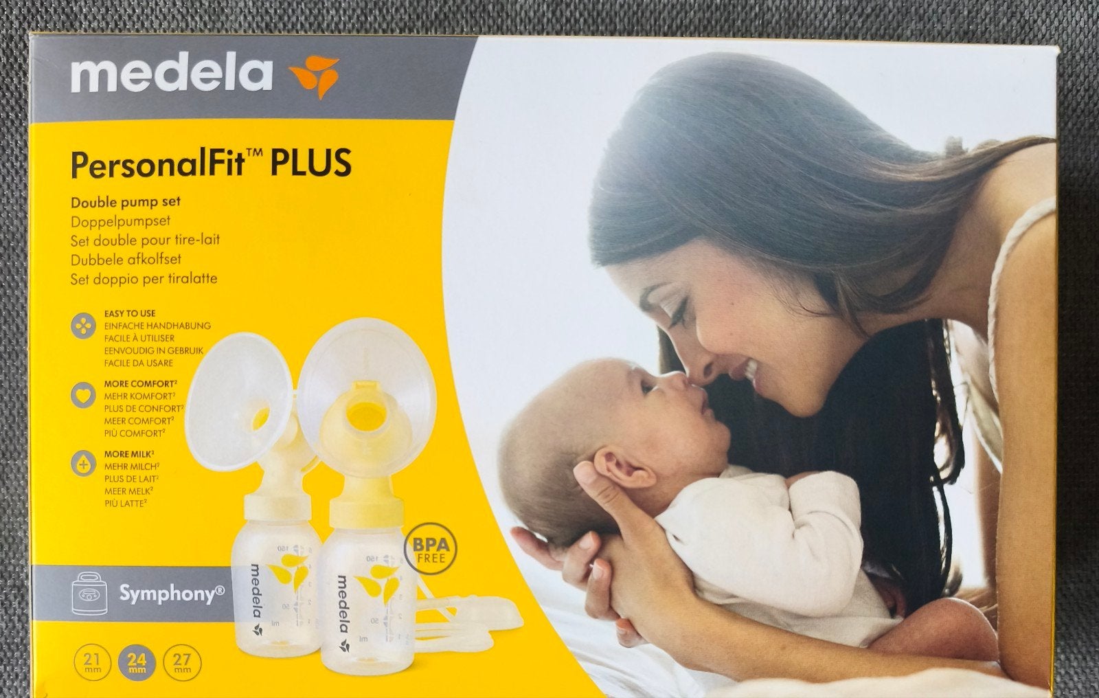 Medela double pump set, Ophalen of Verzenden, Zo goed als nieuw