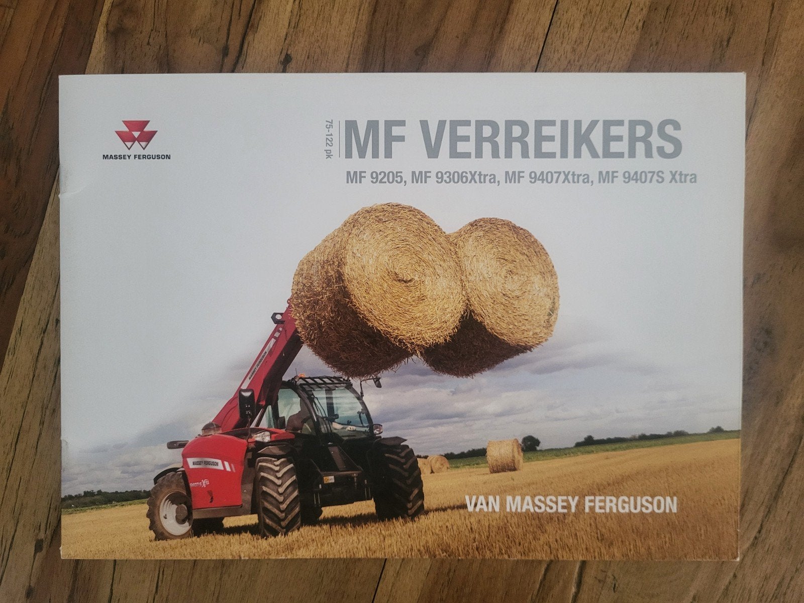 tractor folder Massey Ferguson verreikers, Boeken, Ophalen of Verzenden, Zo goed als nieuw
