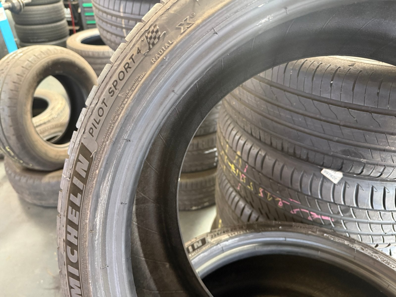 4x 225 40 18 92Y XL Michelin Pilot Sport 4 dem NIEUW DOT2022, 18 inch, Nieuw, Ophalen of Verzenden, Band(en)