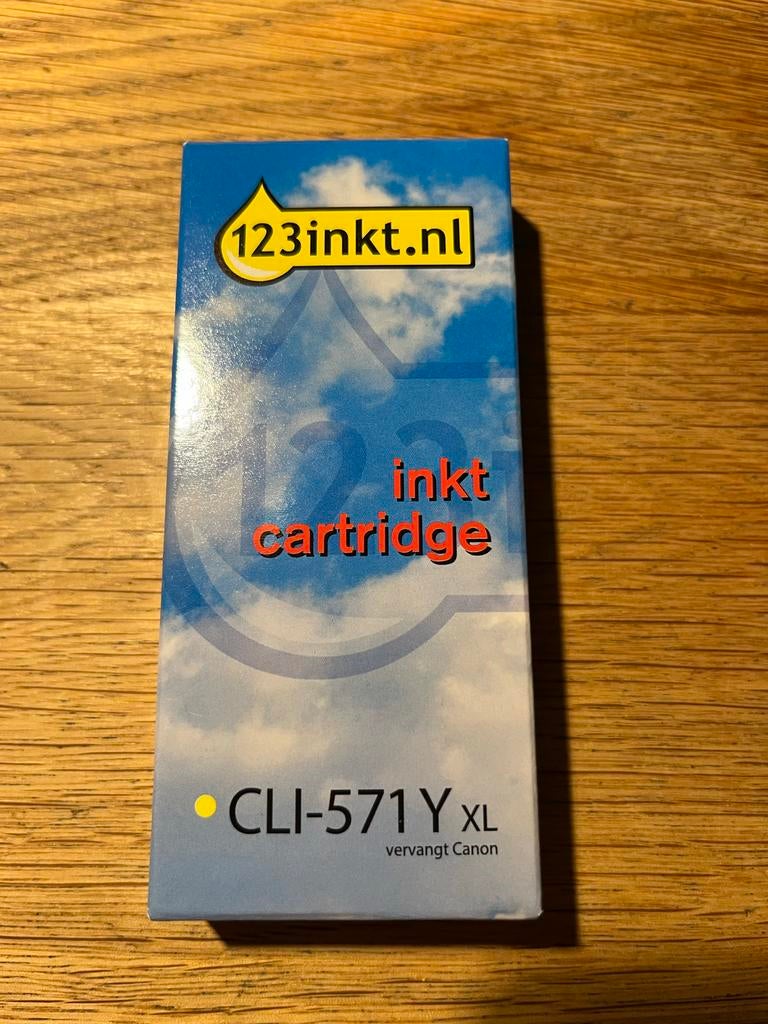 cartridges voor Canon CLI-571 XL (4 stuks) en PG-560XL zwart, Ophalen of Verzenden, Nieuw, Cartridge