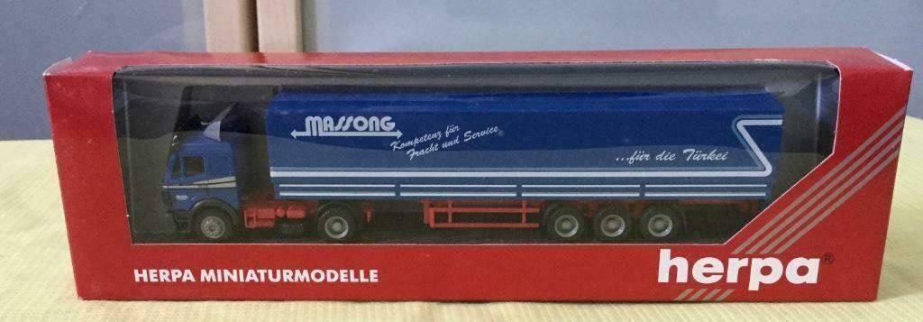 Herpa 1:87 Mercedes Benz vrachtwagen "Spedition Massong", Ophalen of Verzenden, Zo goed als nieuw, Bus of Vrachtwagen, Herpa