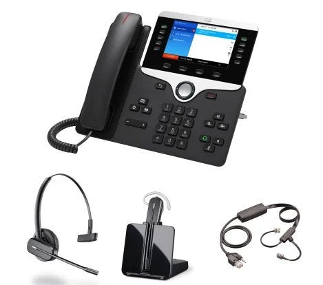 Cisco 8841 IP Phone VoIP telefoon voor 5 lijnen, -, -, Nieuw, Ophalen of Verzenden