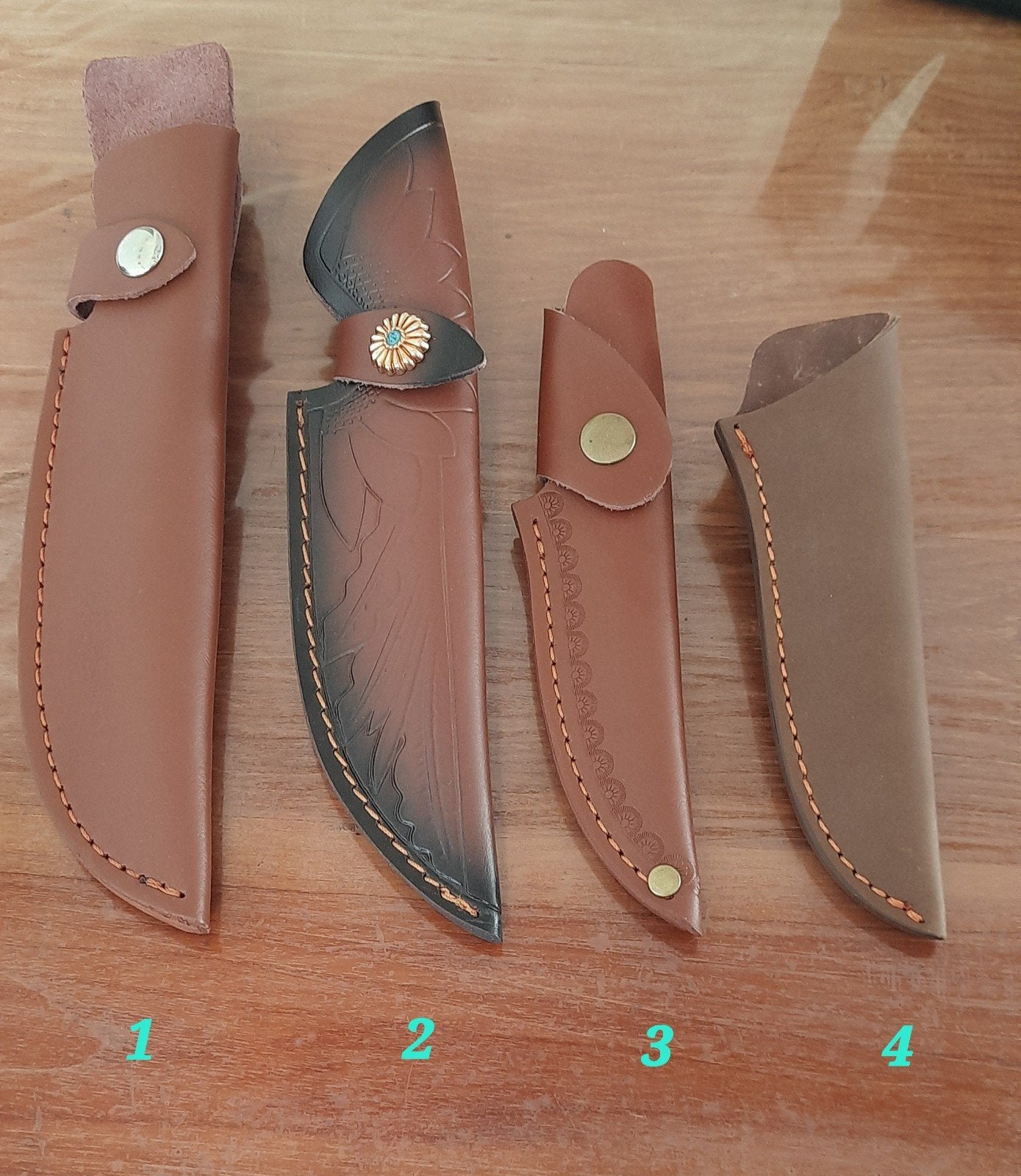 4 Nieuwe mes, dolk holster, schede, hoes, Ophalen of Verzenden, Nieuw