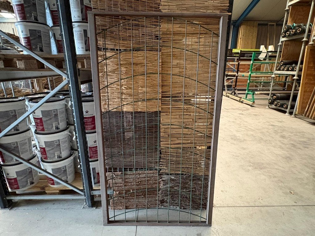 Trellis scherm met hardhouten rand 100x180 cm €25!, Tuin en Terras, Ophalen, 1 tot 2 meter, Minder dan 3 meter, Nieuw