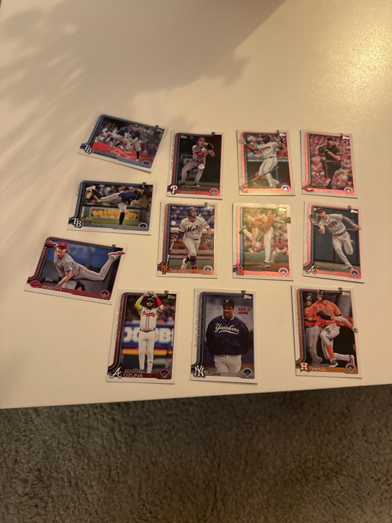 Amerikaanse honkbal kaarten, Ophalen, Nieuw