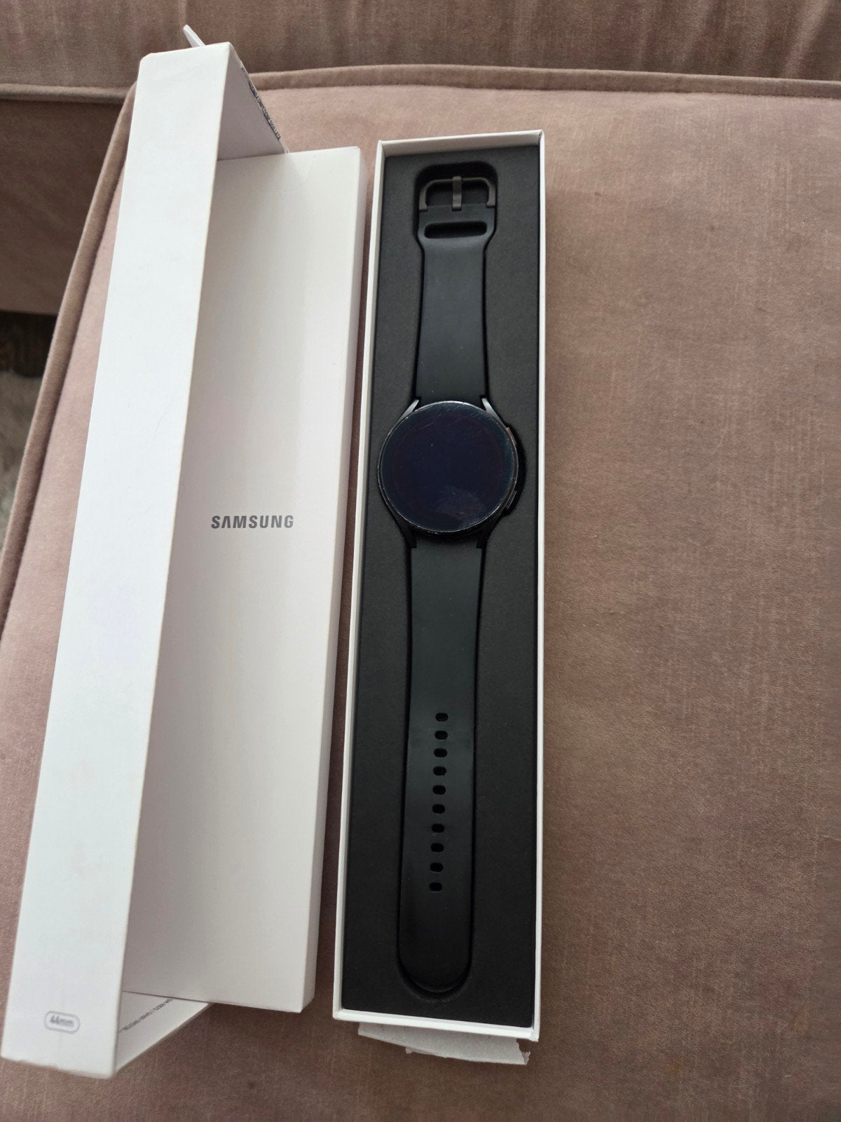 Samsung Galaxy Watch4 Zwart, GPS, Zwart, Ophalen of Verzenden, Zo goed als nieuw