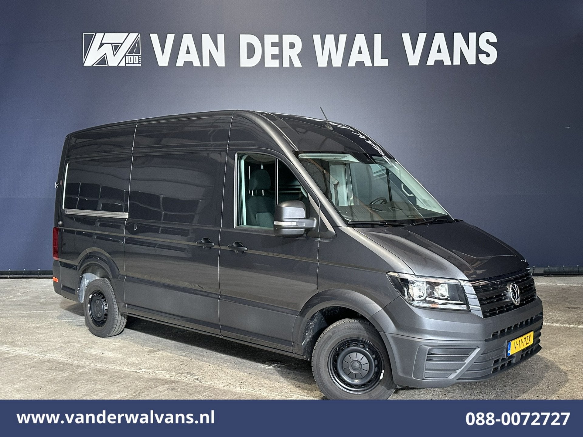 Volkswagen Crafter 2.0 TDI 141pk L3H3 L2H2 Euro6 Airco | Cam, Voorwielaandrijving, Stof, Gebruikt, 4 cilinders