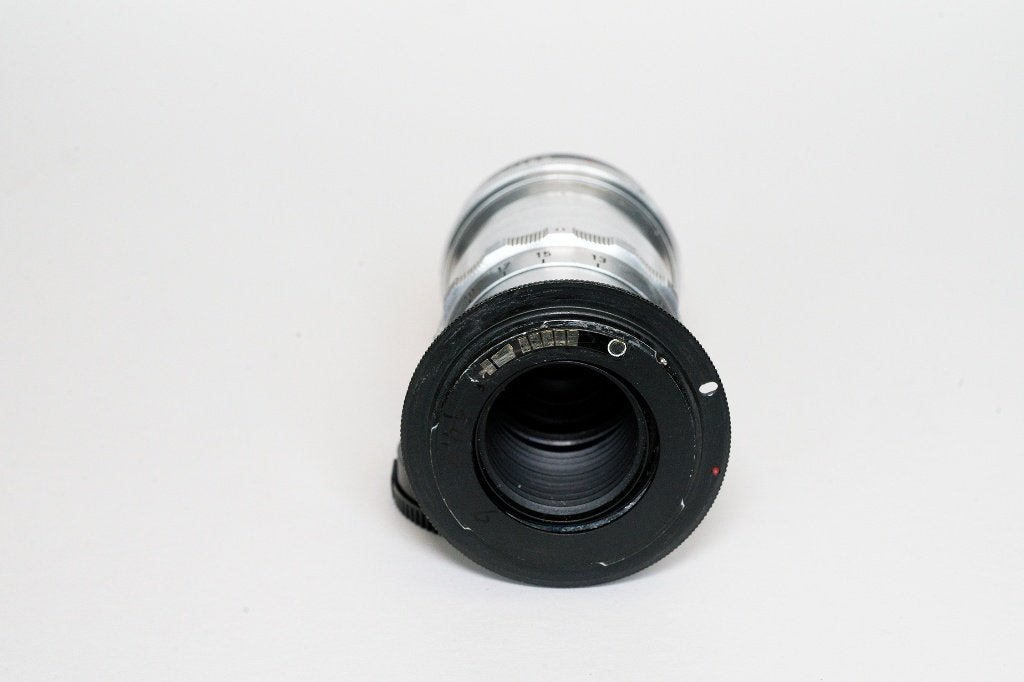Meyer Görlitz Telemegor 180mm f5,6, Verzamelen, Fotografica en Filmapparatuur, Ophalen of Verzenden, 1960 tot 1980, Lens of Lenzen