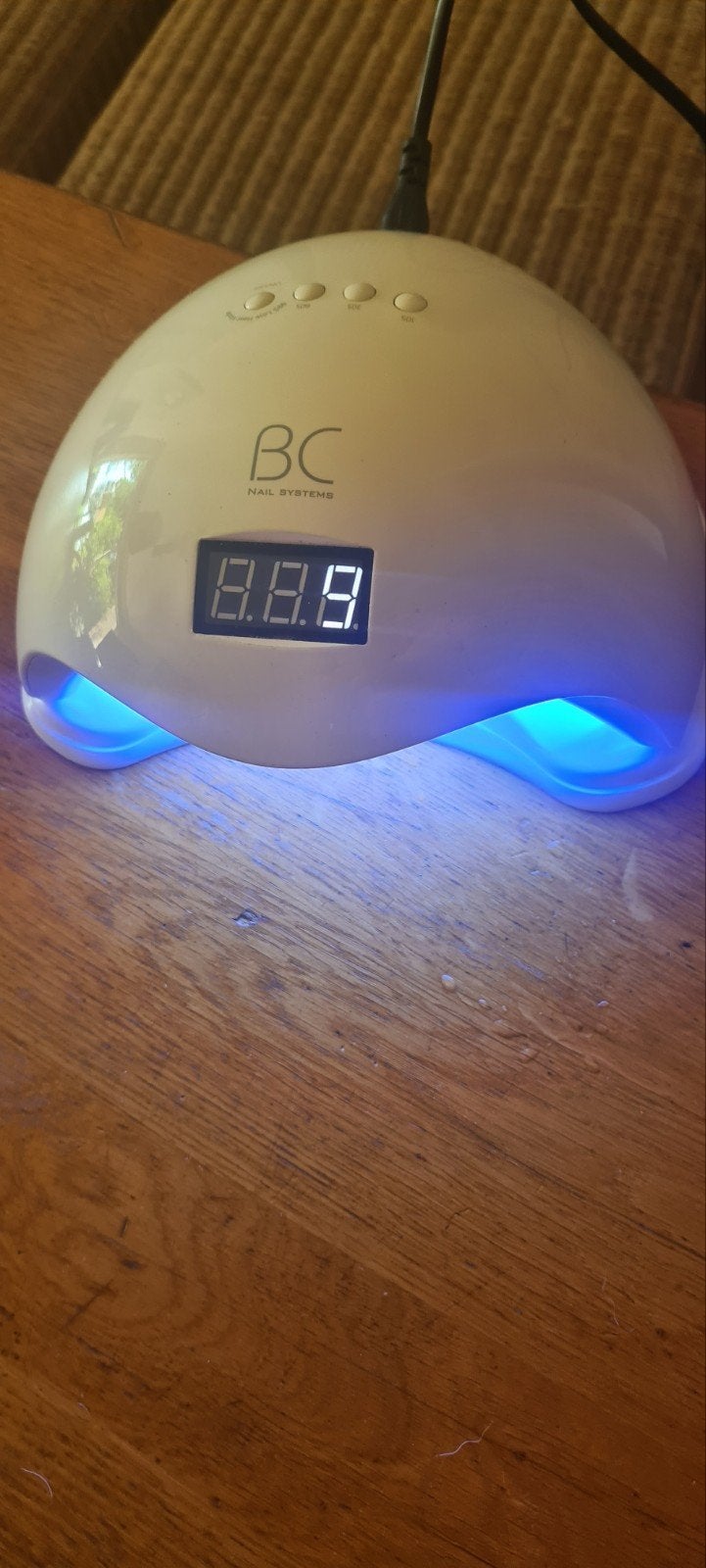 BC Nail Systems UV/LED Nagellamp met Timer en Display, Ophalen of Verzenden, Zo goed als nieuw, Overige typen