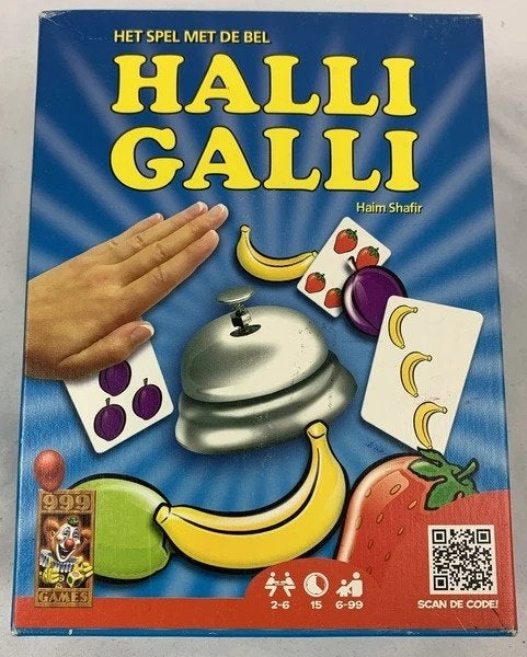 Halli Galli Amigo kaartspel met bel gezelschapsspel