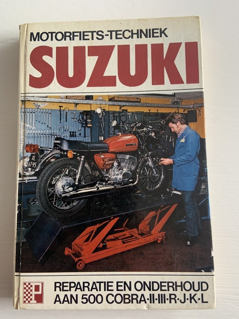 werkplaatshandboek SUZUKI T500; 17,95 euro; vintage, Ophalen of Verzenden, Suzuki