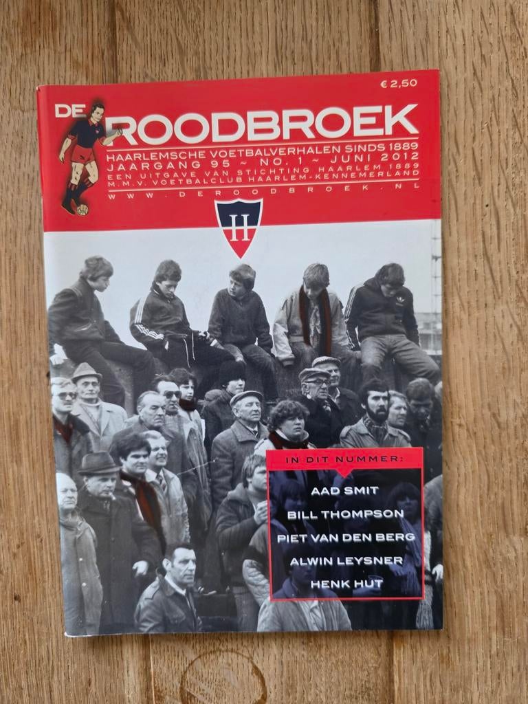 HFC Haarlem  Roodbroek, Ophalen of Verzenden, Overige binnenlandse clubs