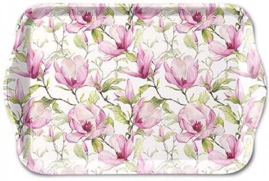 Tray Melamine 13x21cm, Blooming magnolia, Ophalen, Ambiente, Nieuw, Nvt
